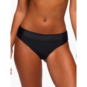 prAna Women Small Black Summer Wave Bottom Bikini Swimsuit NWT